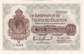 Falkland Islands 10 Shillings, 19. 5.1938